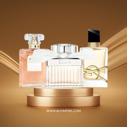 3 Parfums Chanel COCO MADEMOISELLE, Yves Saint Laurent LIBRE et CHLOÉ (Eau de Parfum)- 100Ml